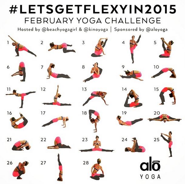 Lets Get Flexy In 2015 Yoga Challenge Christine Robyn